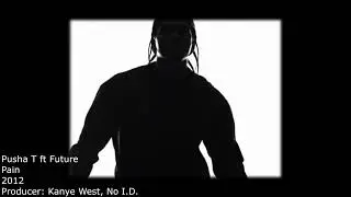 Sampled by Kanye West: Pusha T and Kanye - New God Flow / Pusha T & Future - Pain (2)