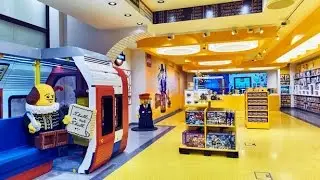 New Lego Store Leicester Square London walk through
