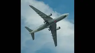Airbus A330-203 Turkish Airlines [TC-JND] approach to Vnukovo (VKO/UUWW) after helicopter 12.07.2022