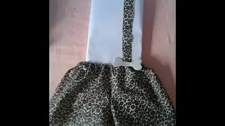 Fantasia do Bam Bam (Flintstones) Sem Costura Passo a Passo!