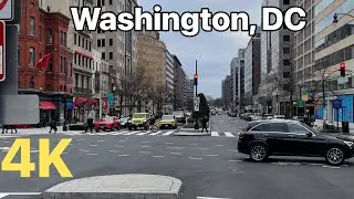 Driving Washington DC 4K | Nations Capitol USA
