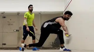 Game 2 Saksham X Anish #squash #squashtraining #squashmatch #psa #squashindia #sports