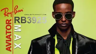 Mắt k&iacute;nh Ray-Ban Aviator MAX l&agrave; bản thiết kế mới hầm hố hơn so với d&ograve;ng Aviator Classic