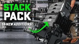 Совершенно новый набор FLEX STACK! Настенные крепления, ящики и многое другое!