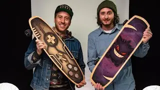 Bear Walker Skateboards - Pok&eacute;mon Gengar and Gamer Limited Edition Boards