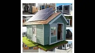 *Eco Smart Deal:80%OFF Solar-Powered Off-Grid Tiny House!*TH 124 D #tinyhouse #tinyhome #aliexpress