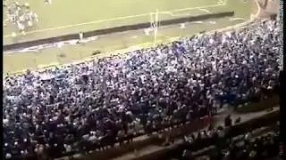 HINCHADA DE EMELEC SILENCIA EL MONUMENTAL