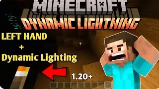 How to hold torch in offhand minecraft pe🥶||how to use offhand minecraft mobile🥵