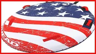 Great product -  Sportsstuff Stars & Stripes | Towable Tube for Boating with 1-4 Rider Options