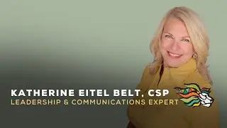 Katherine Eitel Belt, CSP - Speaker Reel