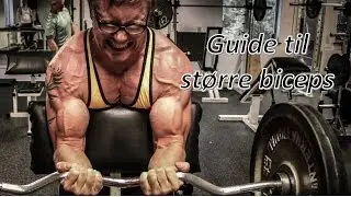 Guide til større biceps