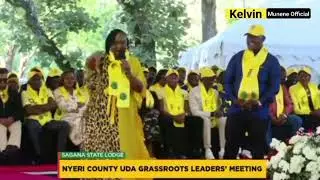 Meru County deputy governor Linda Kiome challenges Nyeri residents to vote Ruto more than  Merians