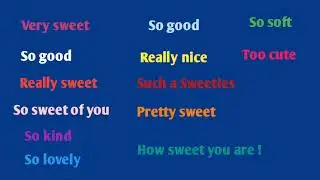 so sweet meaning of hindi.#english#meaning