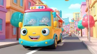 City to the Rescue! Wheels on the Bus Answer the Call 🚍🚨 | Kids Sing-Along