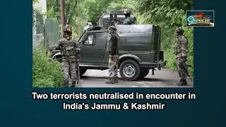 Two terrorists neutralised in encounter in India's Jammu & Kashmir &ndash; India News