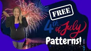 Patriotic Crochet Ideas! 4th of July Crochet Patterns! #crochet #freecrochetpatterns