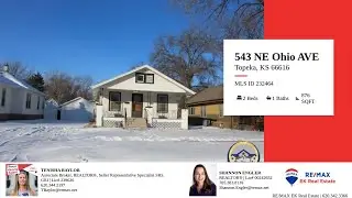 543 NE Ohio AVE Topeka, KS 66616 &ndash; Property Tour
