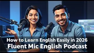 How to learn English Easily in 2026 | Learn English While Listening | Fluent Mic English Podcast