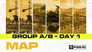 [MAP] PUBG Global Series 10 Group Stage DAY 1
