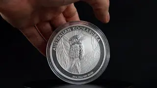 Australian Kookaburra 2014 10oz Silver Coin Anlagesilber M&uuml;nzen Feinsilber Finesilver