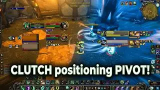 Druid/Warrior vs Priest/Rogue (2v2) | TBC Classic Arena | Resto Druid POV