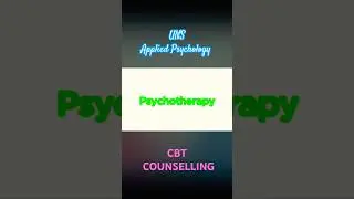 #CBT #counceling #councellingprocess #appliedpsychology