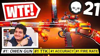 NEW *#1 HIGHEST KD* OWEN GUN LOADOUT is SUPER OVERPOWERED on WARZONE! (Best Owen Gun Class Loadout)