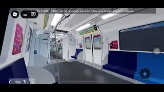 Roblox CGL train ride from Expo to Tanah Merah but sorry for the train that derail at TNM C/D.