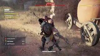 Assassin's Creed: Origins - Striking The Anvil: Find And Kill The Captain at Camp: Soldiers Combat