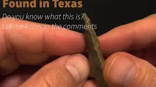 What People Made This Pointed Artifact? (Native American Relic)