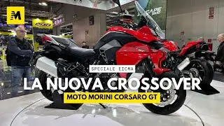 Moto Morini Corsaro GT, novit&agrave; a EICMA 2024