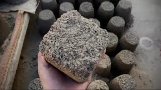 Crunchy ASMR Crumbling Vlog🪨✨ Dry Floor and Wet Crumble Bliss🍃🫧