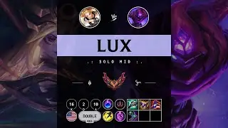 Lux Mid vs Malzahar - NA Grandmaster Patch 14.9