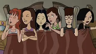 Daria Characters in WWE (Along With Beavis and Butthead)