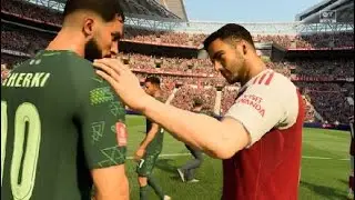 Arsenal 1-1 Man City | FA Cup Highlights 25/26 Career Mode 