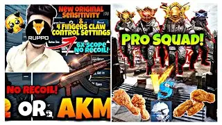 @Ruppo NEW ORIGINAL SENSITIVITY & 4 FINGERS CLAW CONTROL SETTINGS M762/AKM 6x SCOPE NO RECOIL SECRET
