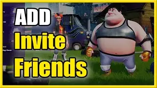 How to ADD FRIENDS & INVITE to Game in RumbleVerse (PS4, PS5, Xbox, PC)