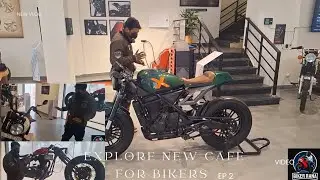 Explore new cafe for bikers in Gurgaon || Biker rana || soul station cafe 