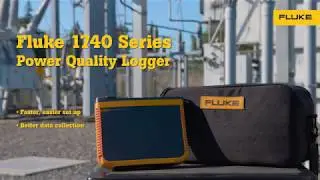 Power Quality Monitoring: Fluke 1746 and 1748 Power Quality Loggers