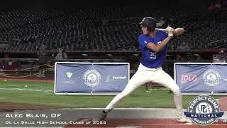 Alec Blair Prospect Video, OF, De La Salle High School Class of 2025, PG National Workout