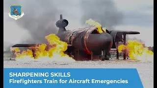 Sharpening Skills: 132d CES Firefighters Train for Aircraft Emergencies