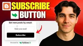 How To Add An Email Subscription Button On A Blogger Website (Tutorial 2026)