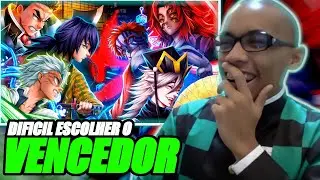 SÓ LAPADA KKKKK Luas Superiores VS. Hashiras Pt. 2 | Combate de Rimas REACT