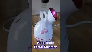 HOW TO USE NANO IONIC FACIAL STEAMER | AMCONSURE FACE STEAMER | FACE HUMIDIFIER #Shorts