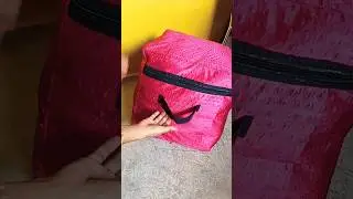 Cloth Storage bag #bagbananekatarika #diybag #bagsewing #diy #bagmaking #storagebag #yt #stitching