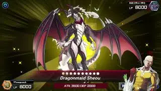 DRAGONMAID vs THE EGYPTIAN GOD CARDS | YU-GI-OH MASTER DUAL