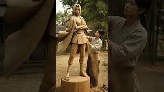 beuty of Naruto character ||wood carving |