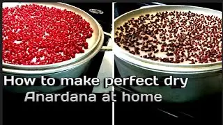 #anardana#How to make dry anardana at home in one day#آناردانہ #