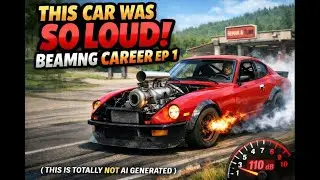 THIS CAR WAS SO LOUD: Beamng RLS career mod EP.1
