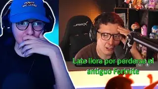 LATE LLORA POR PERDERSE EL PRIME DE FORTNITE ⚫🔴😭